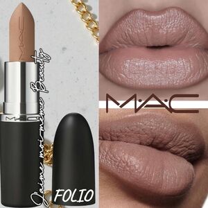 MAC Cosmetics MACImal Matte Lipstick In Folio - Cool Toned Grayish Beige